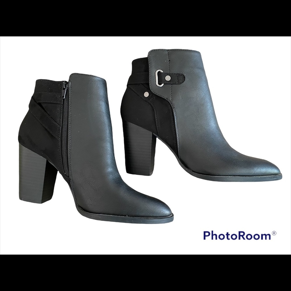 New Qupid Black Booties